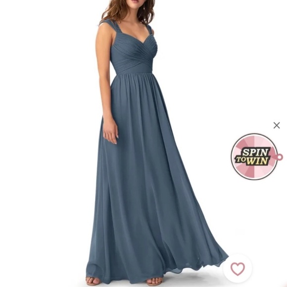Azazie Dresses & Skirts - Azazie raine dress in Neptune bridesmaid dress